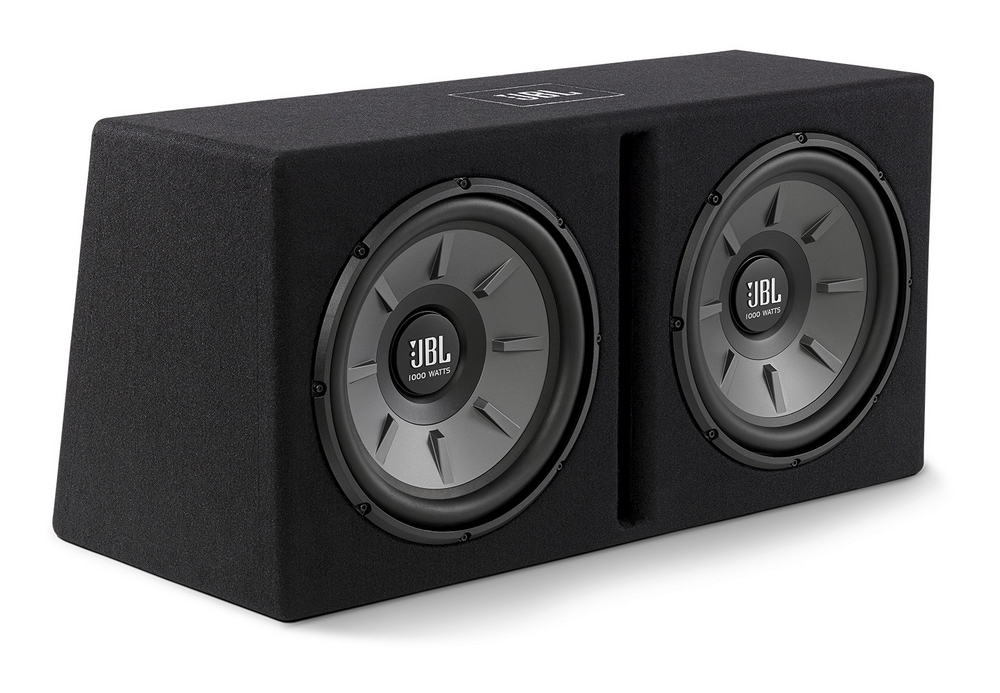 JBL Stage 1220B Dual Subwoofer Enclosure, 12in Canadian Tire