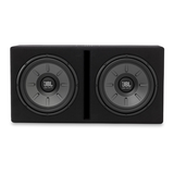 JBL Stage 1220B Dual Subwoofer Enclosure, 12-in Front_Flat