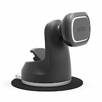iOttie iTap Magnetic 2 Dashboard & Windshield Phone Mount, Black Front_Angled_Right