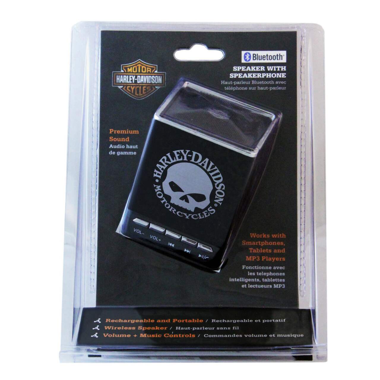 Harley davidson top portable bluetooth speaker