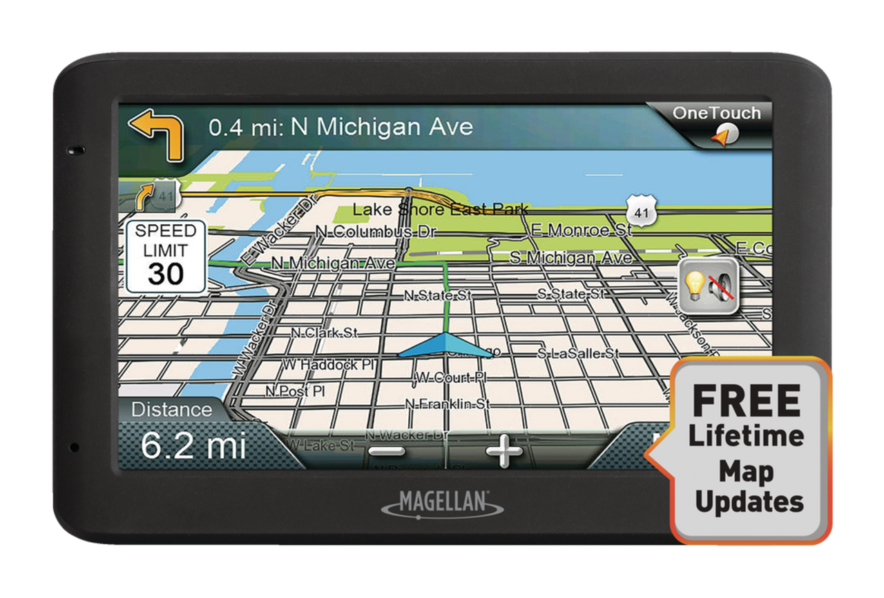 Magellan 5620 LM GPS Car Navigator with 5 in Display Roadmate