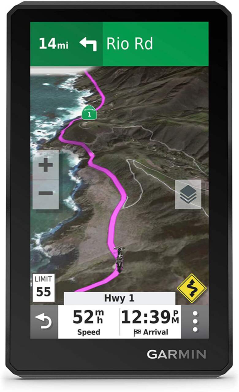 Garmin z mo XT GPS Motorcycle Navigator with 5.5 in Display Ultrabright and Rain Resistant Display