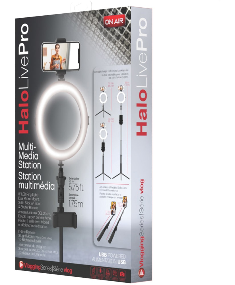 Tzumi On Air Halo Live Pro MultiMedia Station Tripod Canadian Tire