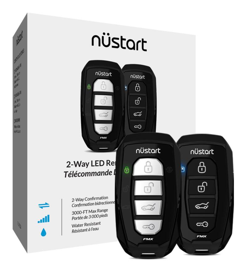 NuStart 2Way FMX LED 4Button Remote Canadian Tire
