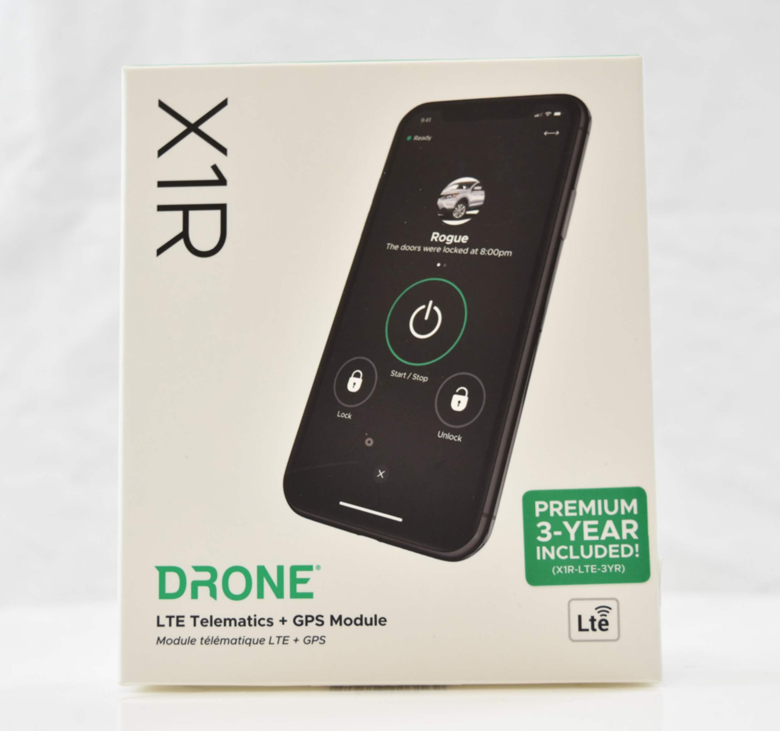 Drone X1R LTE+GPS Add-On, 3-yr Front_Flat