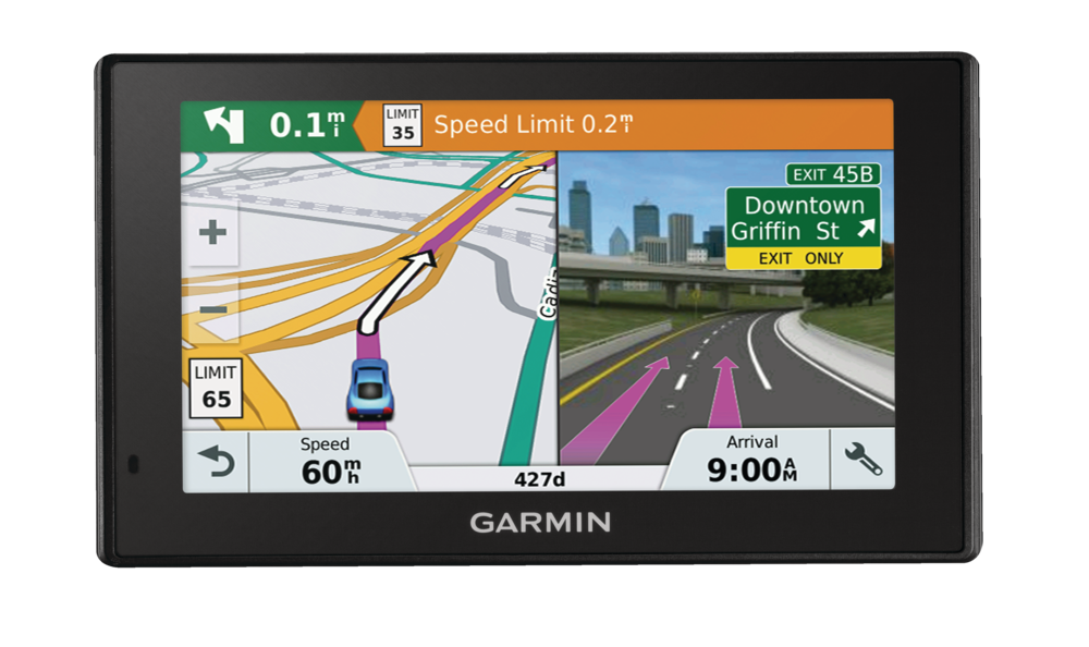 Garmin DriveSmart™ 51 LMT-S GPS Car Navigator, with 5-in Display, Vent Mount with Lifetime Maps/Traffic, Parking, Bluetooth, Voice Activation Canadian Tire