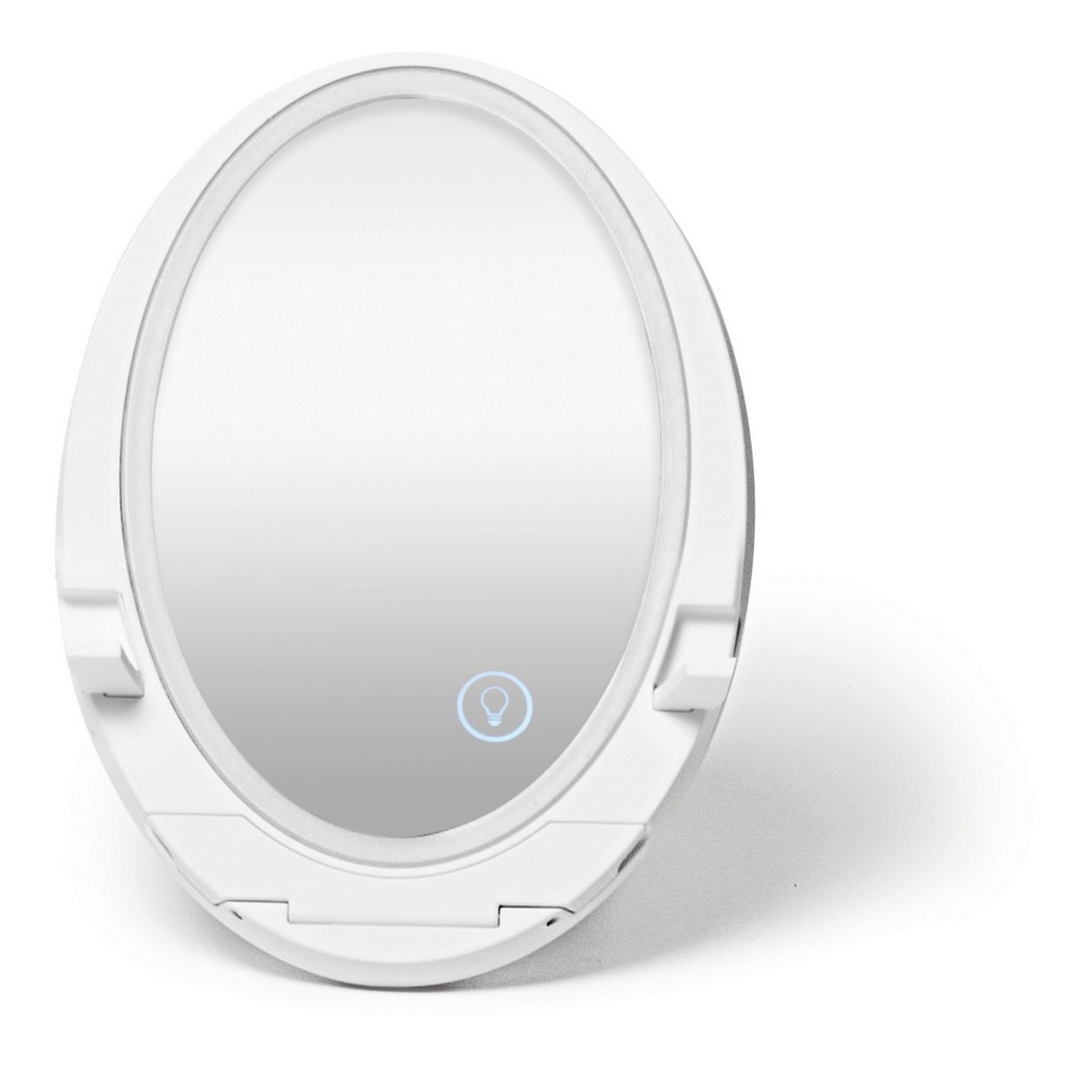 Merkury 10W Wireless Charger Mirror, LED Light Canadian Tire