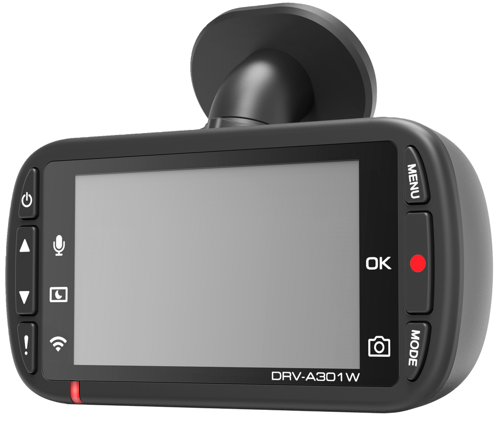 Kenwood DRVA301W Dash Cam with Wireless Link Canadian Tire