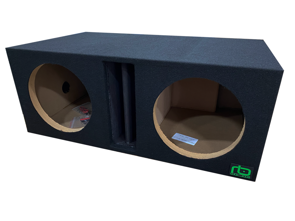 RoxBox Dual Vented Subwoofer Enclosure MDF Boxes, 10in Canadian Tire