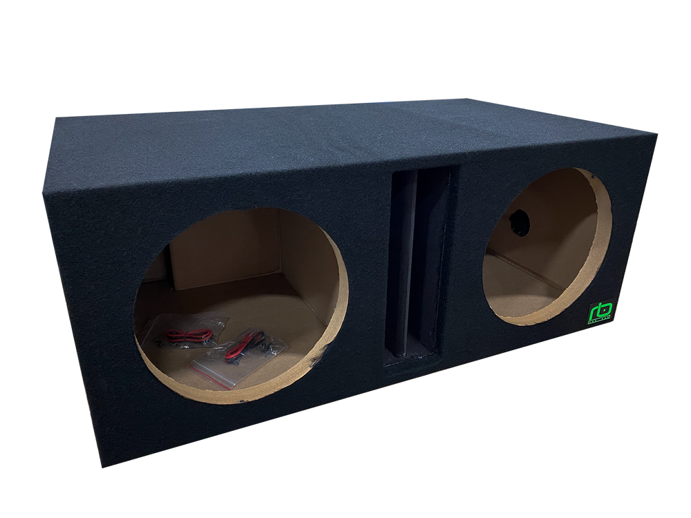 RoxBox Dual Vented Subwoofer Enclosure MDF Boxes, 10in Canadian Tire