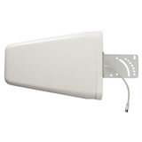 Antenne externe à large bande directionnelle 314475 Wilson Electronics, 75 ohms, blanc Side_Left