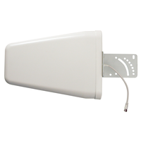 Wilson Electronics 314475 Wide Band Directional 75 Ohm Outdoor Antenna, White Side_Left