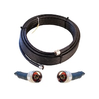 Câble coaxial à très faible perte Wilson, N-mâle, noir, 15,2 mètres