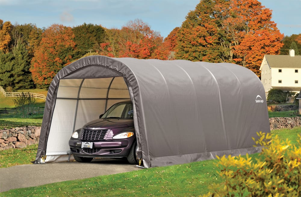 ShelterLogic GarageinaBox® Round Shelter, Truck/SUV Model, 12 x 20 x