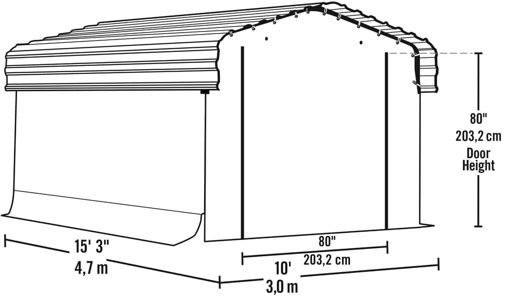 enclosure kit for carport