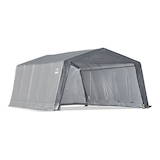 ShelterLogic Garage-in-a-Box® with UV Protection, Truck/SUV Model, 12 x 20 x 8-ft Front_Three_Fourths_Angled_Right