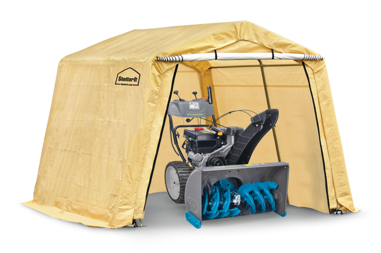 Easy Assembly Waterproof Storage Shed w UV Protection 10 x 10 x 8 ft Canadian Tire