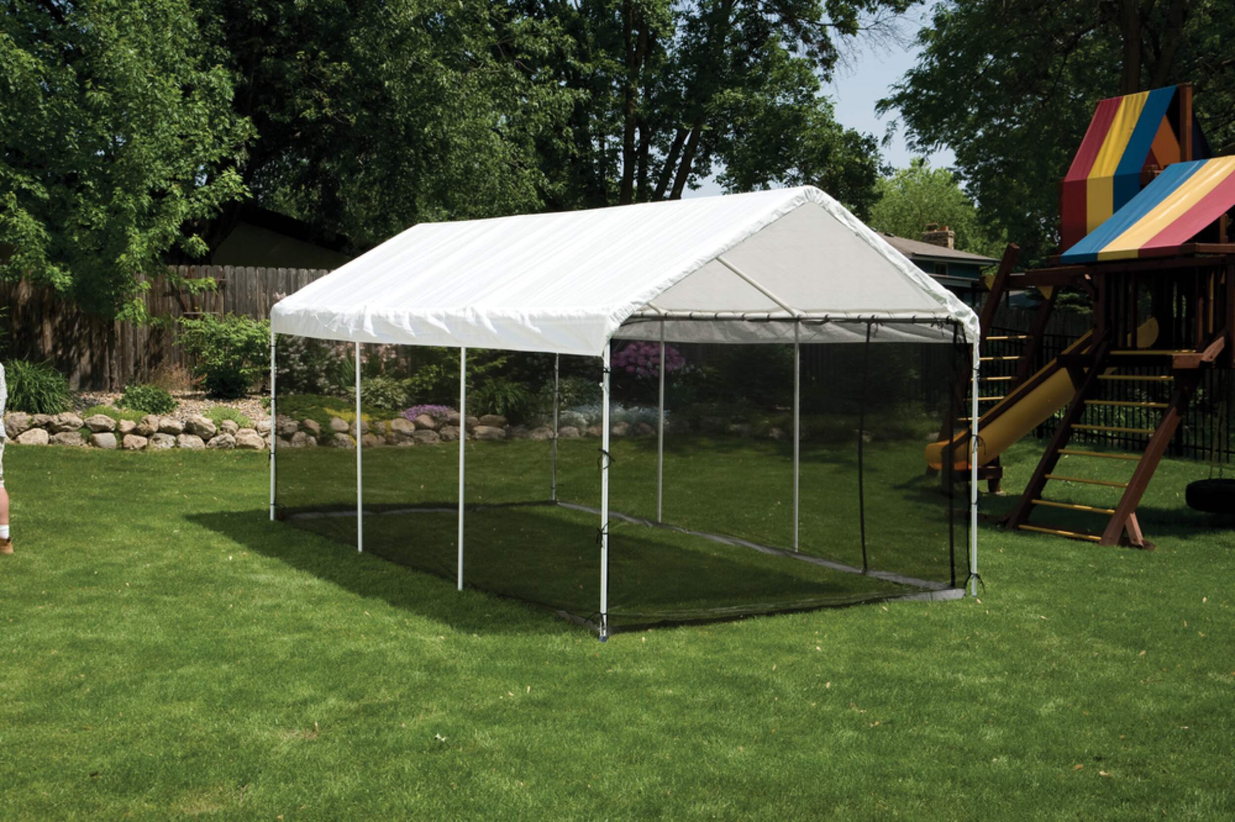 ShelterLogic Max AP™ Canopy Screen Enclosure Kit for 10 x 20ft Max AP