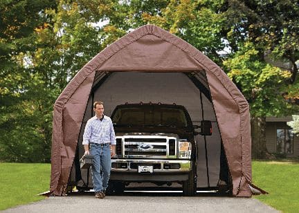 ShelterLogic Waterproof Portable Garage In A Box Auto Shelter w UV Protection Truck SUV Model 13 x 20 x 12 ft Canadian Tire