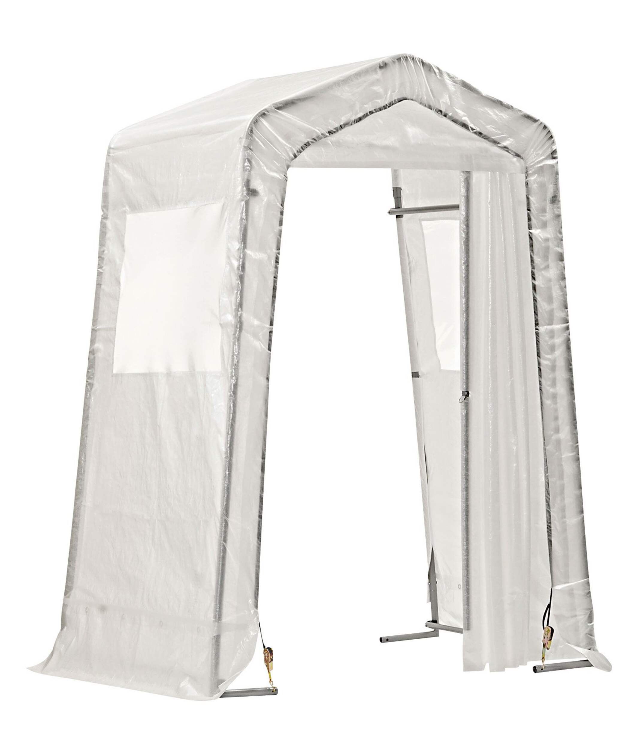 Clearview Vestibule Entry Shelter Front_Three_Fourths_Angled_Right