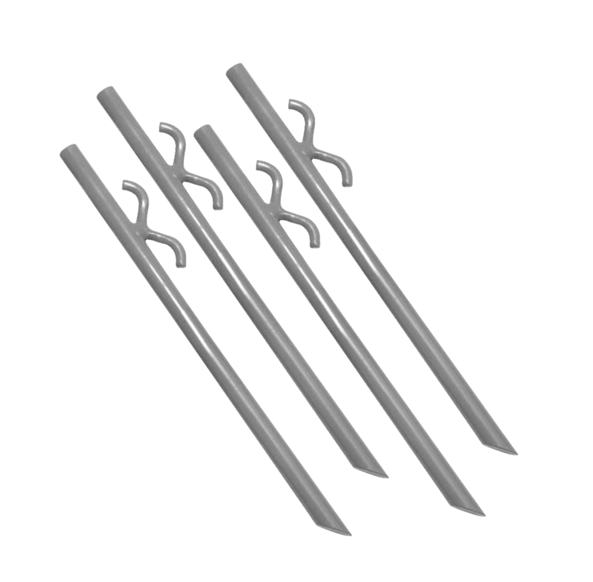 Piquets d'abri en acier ShelterLogic, paq. 4 Side_Left