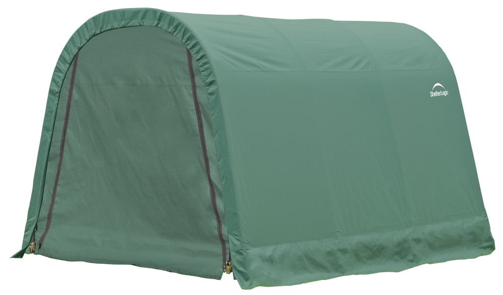 ShelterLogic Round Portable Storage Garage Shelter w/Double Zipper