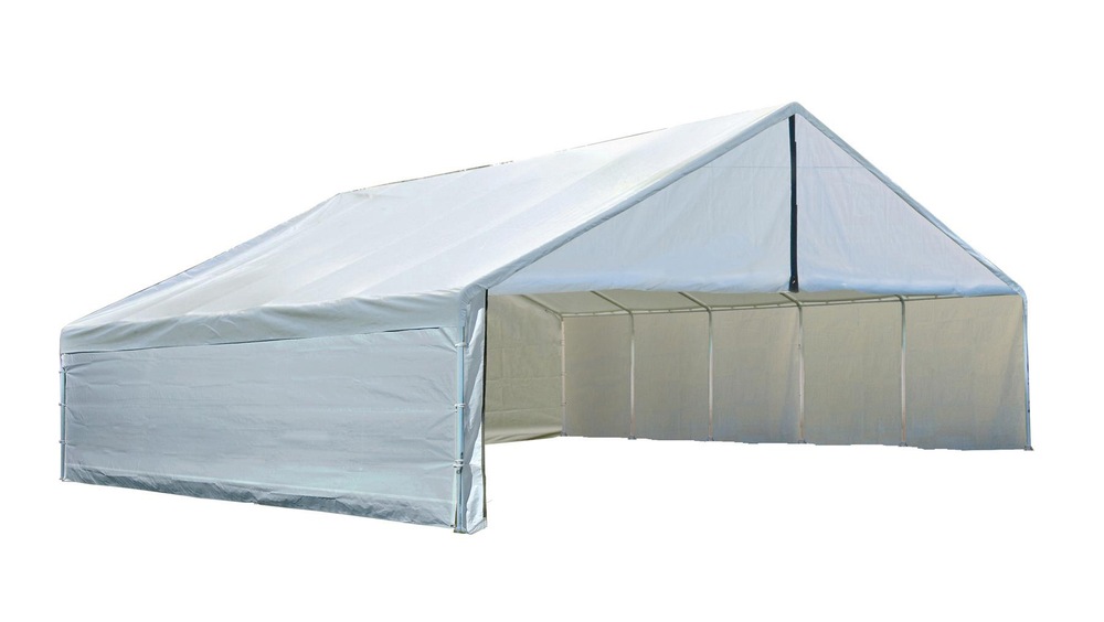 ShelterLogic 24x40ft White Canopy Enclosure Kit Canadian Tire