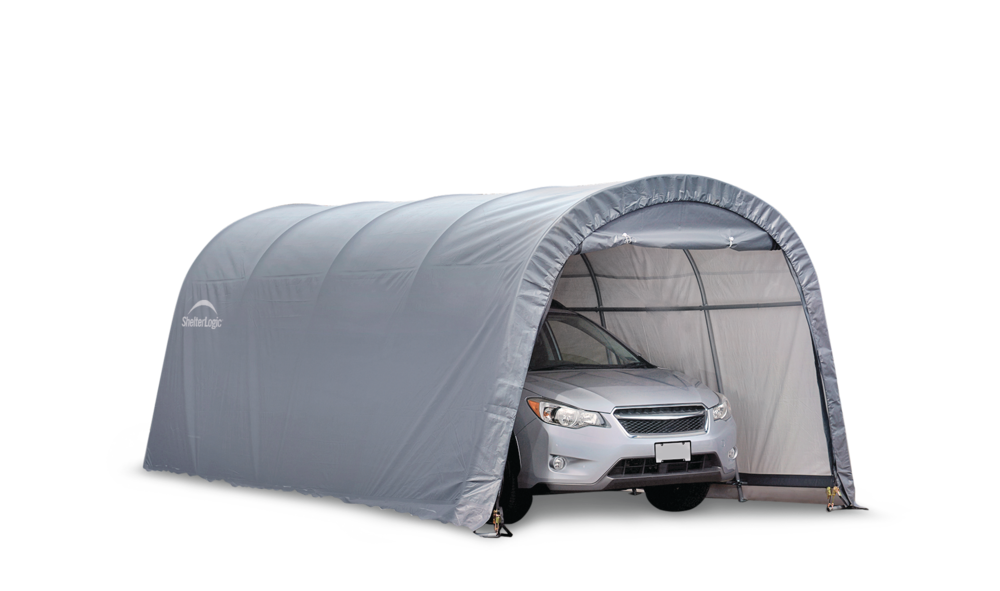 Abri de garage pour auto type rond hydrofuge ShelterLogic avec