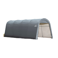 ShelterLogic Waterproof Round Style Car Garage Shelter w/UV Protection, 10 x 20-ft