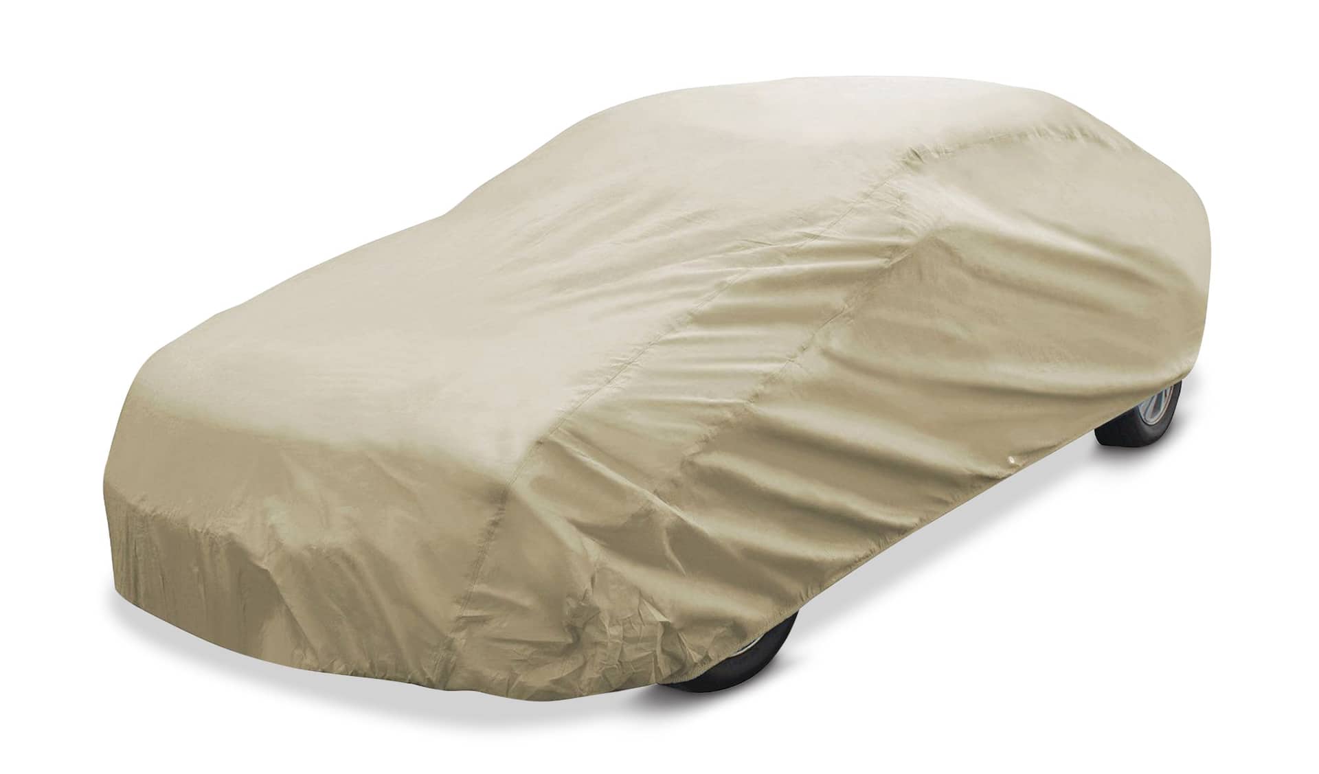 Simoniz 3-Layer Water Resistant Car Cover with UV Protection, Large: Fits  cars 16'8 to 19' (508 to 579 cm) in length
