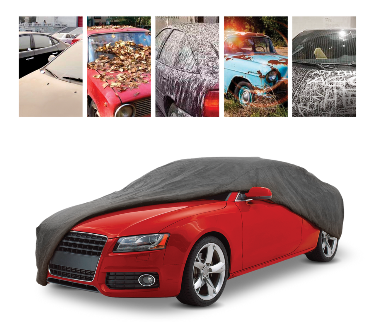 Simoniz Platinum 4 Layer Water Resistant Car Cover with UV