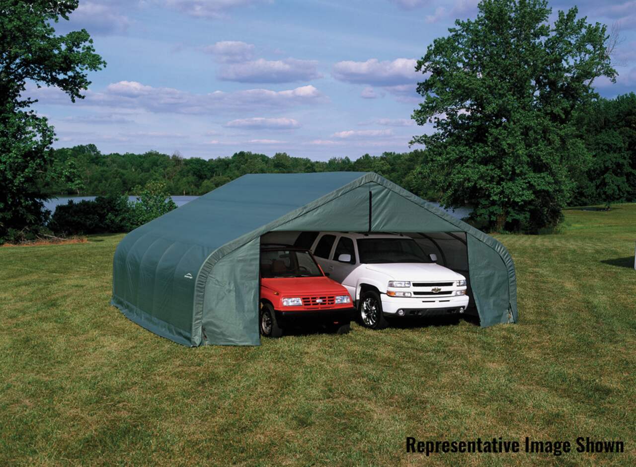 Navigloo Winter Boat Shelter, with Tarp, 19-22½-ft