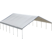 ShelterLogic Water Resistant Steel Canopy Frame, 30 x 50 x 13-ft Front_Three_Fourths_Angled_Right