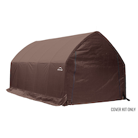 Replacement Cover Only - ShelterLogic Peak Replacement Cover Kit, 13-ft x 20-ft x 12-ft Front_Three_Fourths_Angled_Right