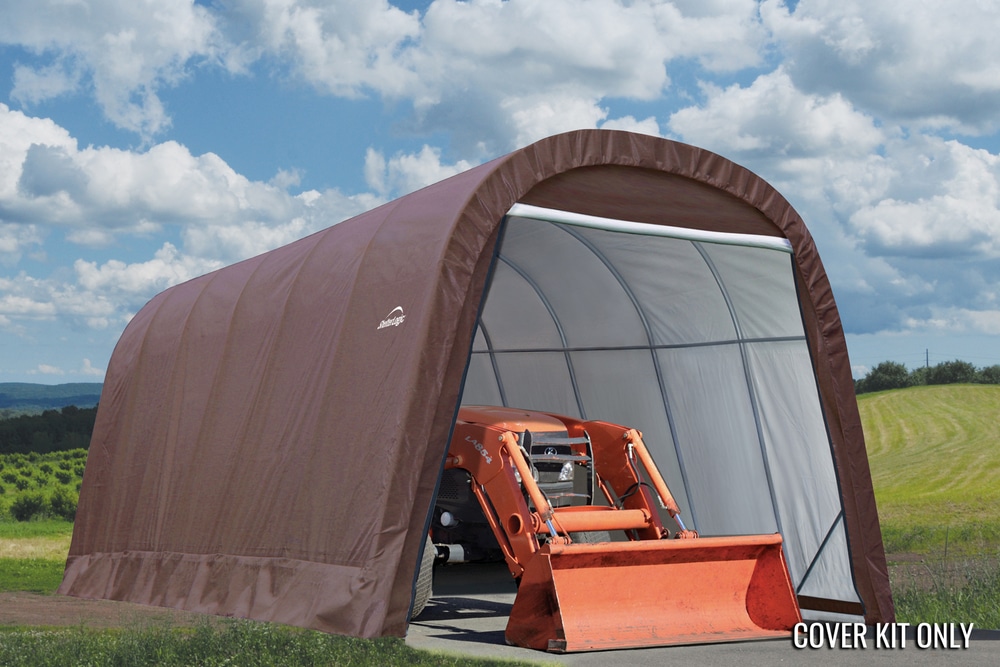 ShelterLogic Water Resistant Round Shelter Replacement Cover Kit w/UV