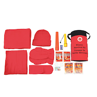 Personal Winter Survival Kit Overhead_Flat