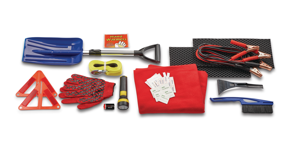 MotoMaster Roadside Assistance Premium Winter Safety Kit with Shovel &  Traction Aid