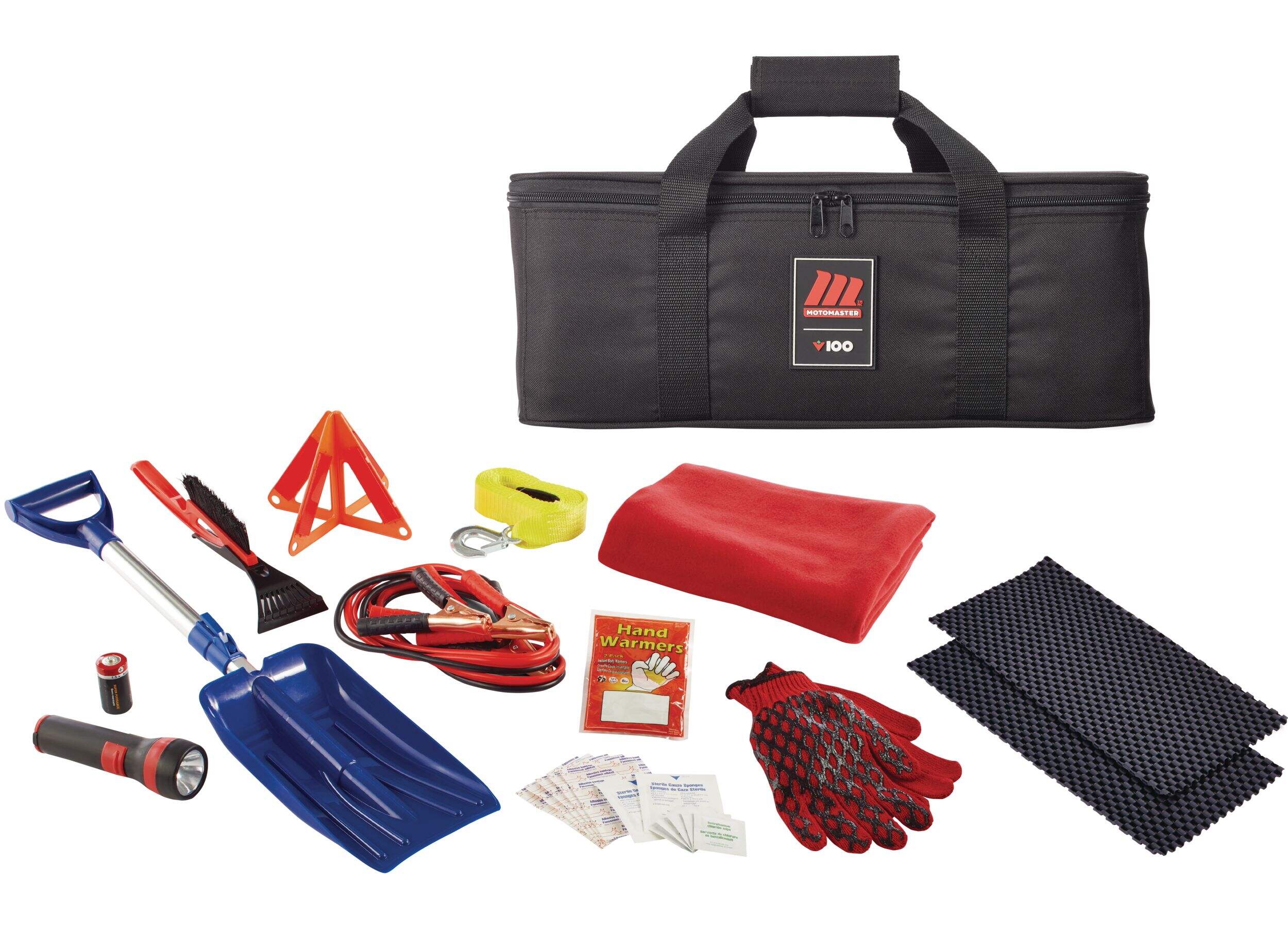 MotoMaster CT100 Winter Safety Kit with Roadside Assistance Composite_or_Mixed