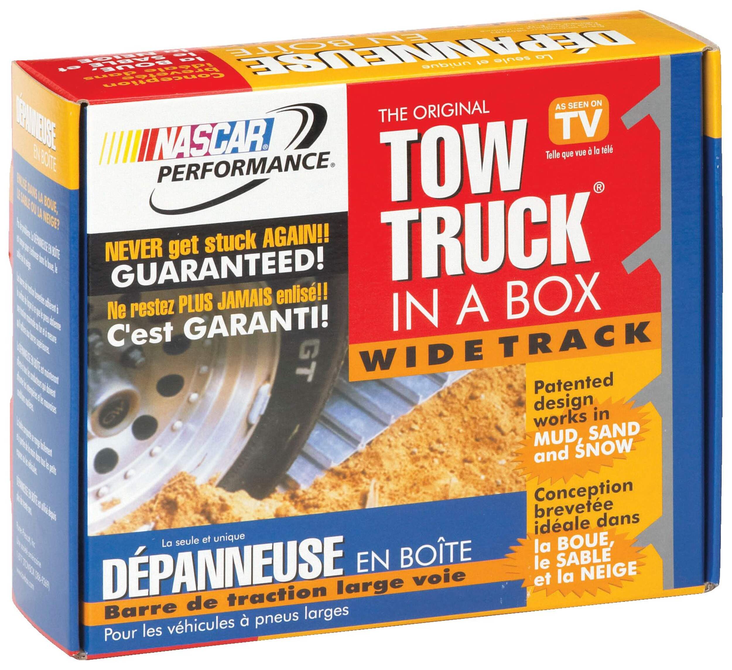 Tow Truck in a Box, Wide-Track Size Front_Angled_Right