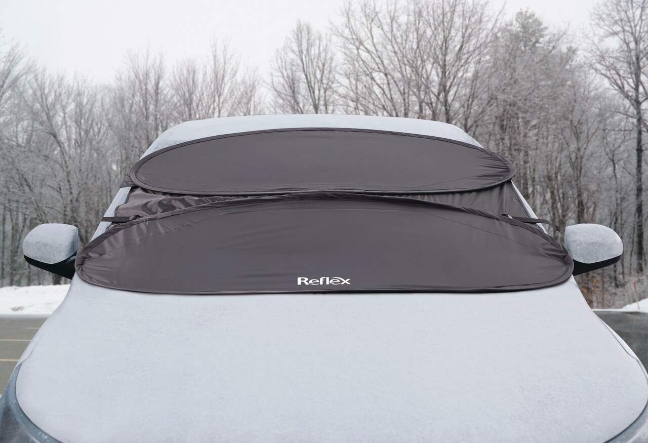 Housse de Protection pour pare-brise de voiture 3 couches, épaisse, neige,  avec doublure imperméable, facile à installer, Protection du véhicule -  AliExpress