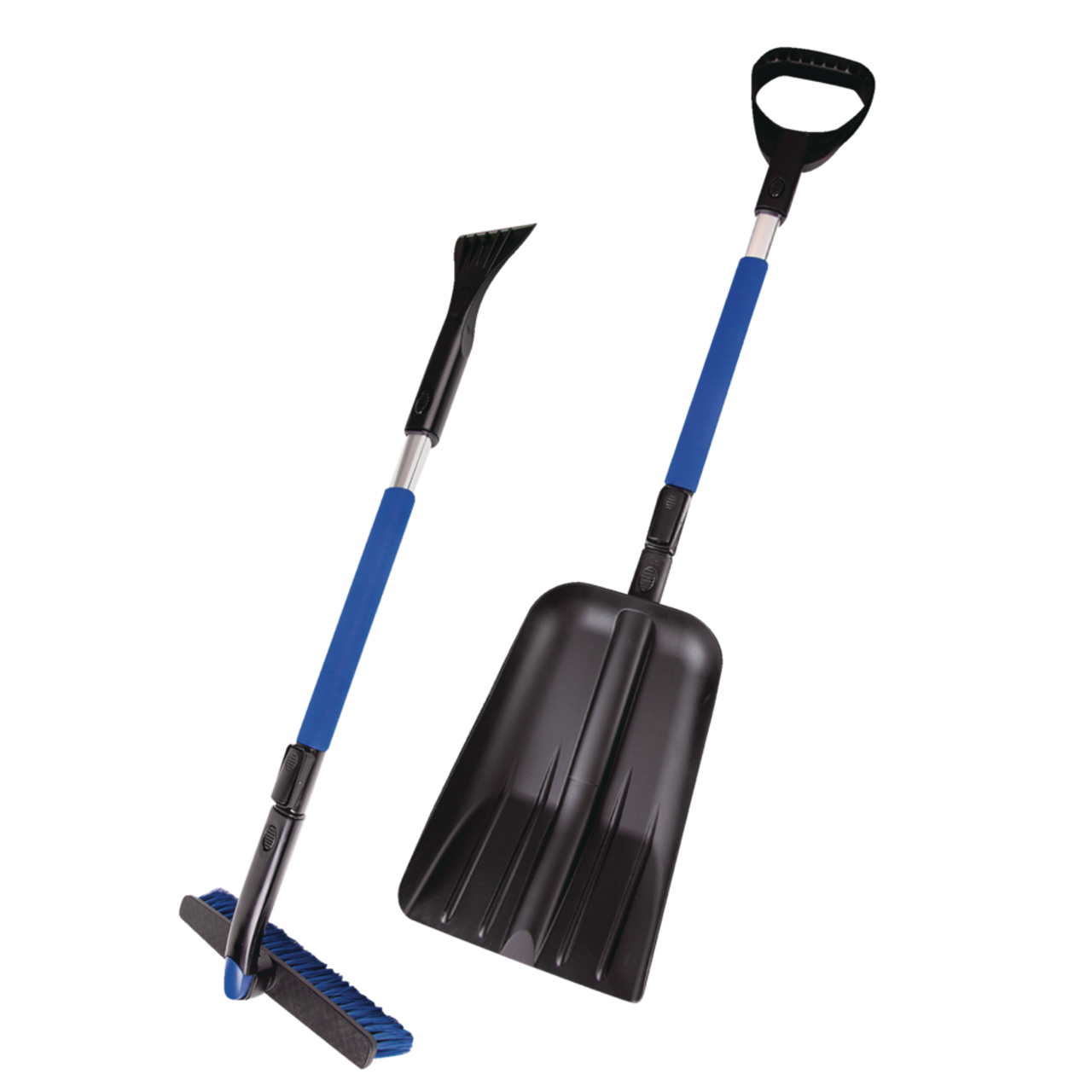 Certified 5-in-1 Snowbrush & Shovel Kit with Snow Shovel, Snow Brush & Ice  Scraper