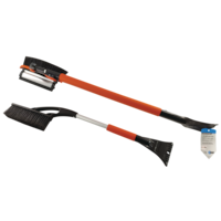 Certified Snow Brushes with Long Telescopic & Short Brush, 2-pc Composite_or_Mixed
