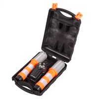 Certified Emergency Roadside Electronic Flares with Magnetic Base, 2-pk Front_Three_Fourths_Angled_Left