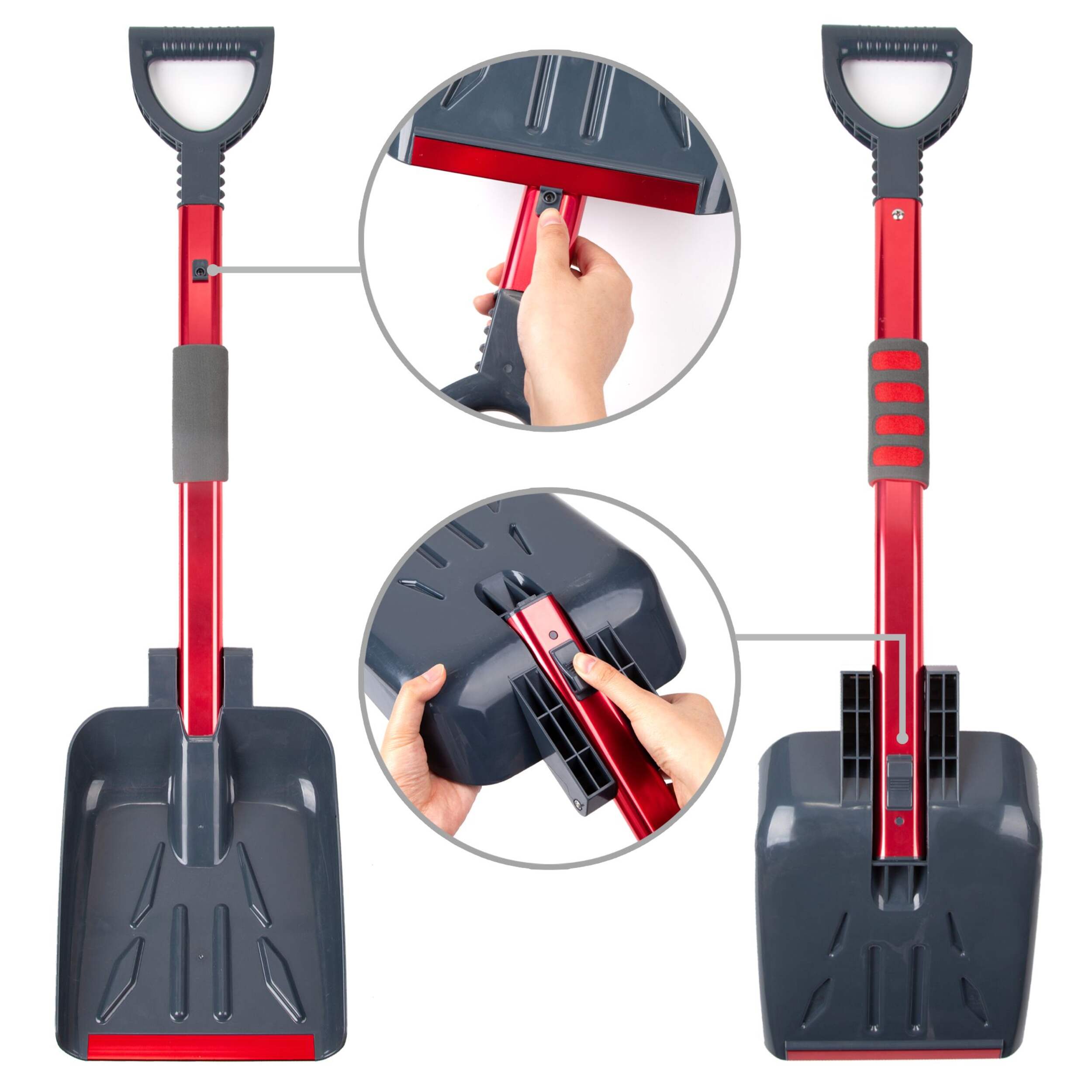 Certified Folding Shovel for Travel Composite_or_Mixed
