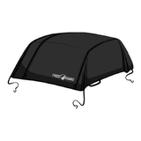 Couvre-parebrise d'hiver FrostGuard Summit, noir Front_Three_Fourths_Angled_Left