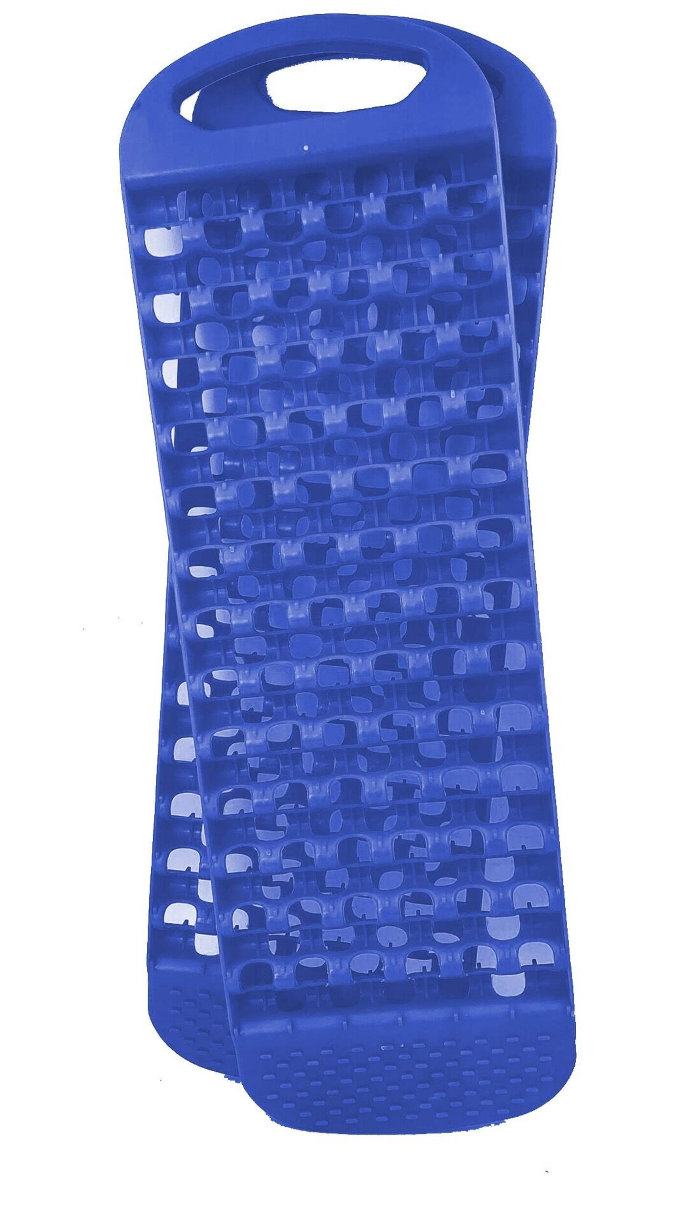Certified Rigid Auto Traction Mat with Integrated Handle Overhead_Flat