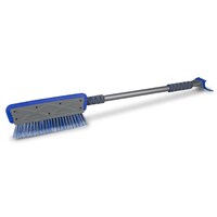 Certified Telescopic 3-in-1 Snow Brush with Ice Scraper & Squeegee, 61-in Front_Angled_Left