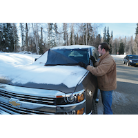 Frost Guard PRO XL Snow, Ice & Frost Windshield Cover Front_Flat