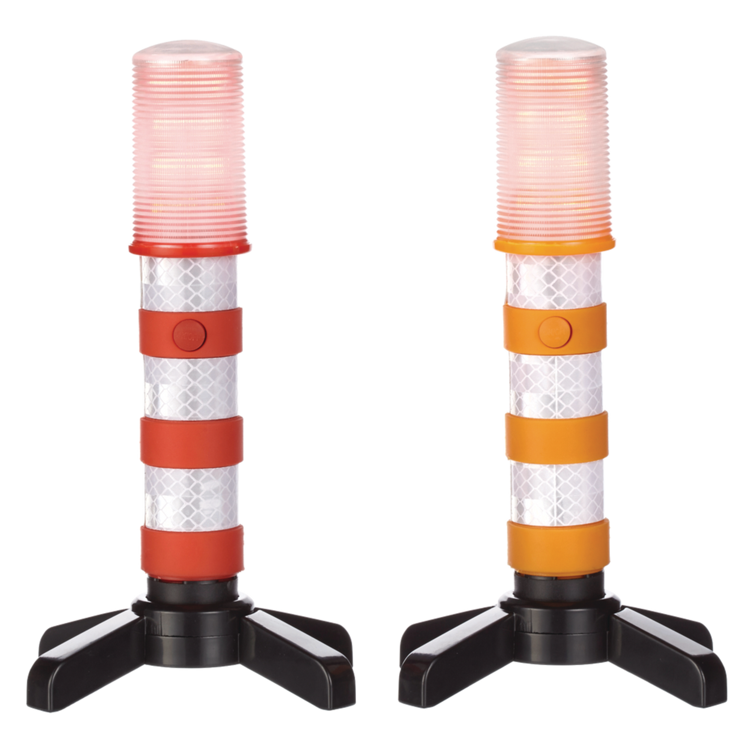 Treksafe Electronic Flashing Flares All-Weather/Water Resistant, 2-pc Front_Elevated