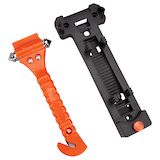 Certified Emergency 2-in-1 Window Hammer & Seat Belt Cutter Overhead_Plunge